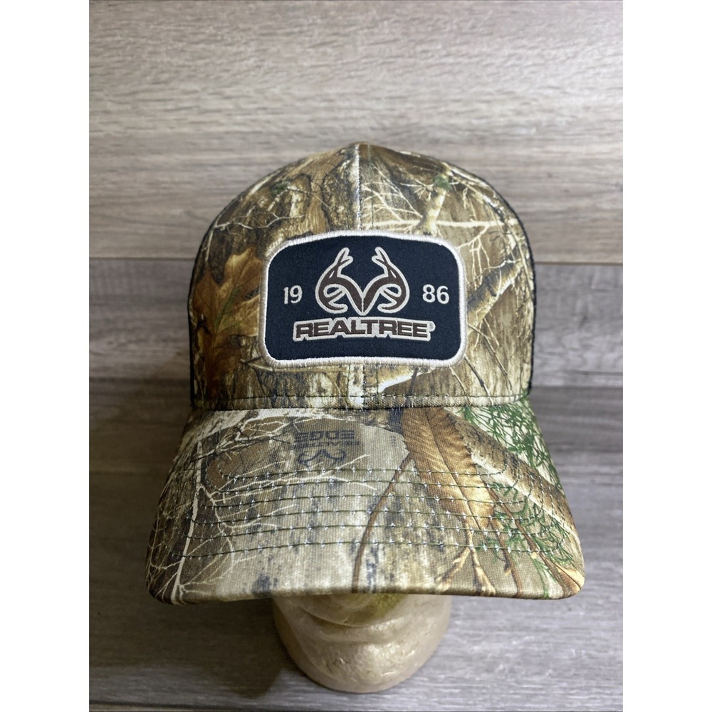 Real Tree Camo Snapback Trucker Hats New W Tags